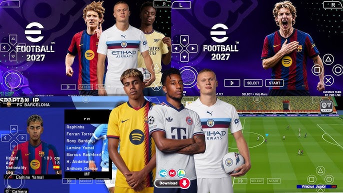 eFootball PES 2027 PPSSPP ISO Android PS5