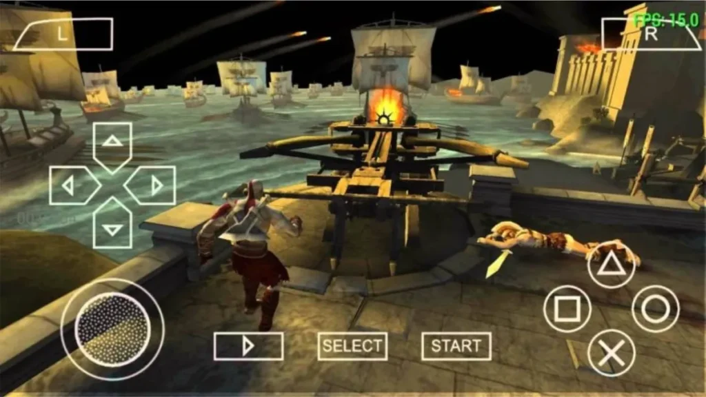 God of War Chains of Olympus PPSSPP ISO Android
