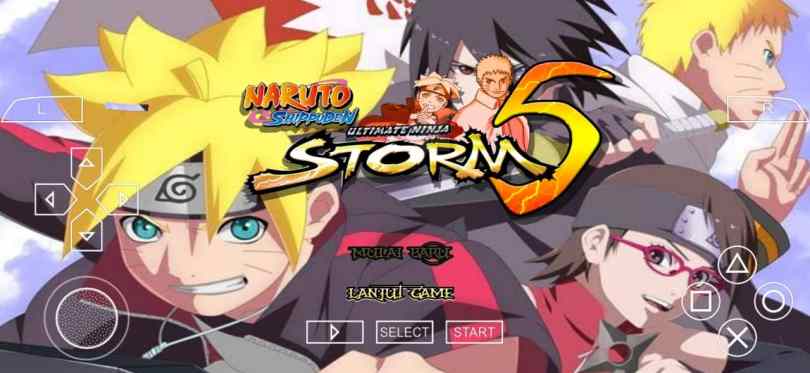 Naruto Ultimate Ninja Storm 5 PPSSPP Android
