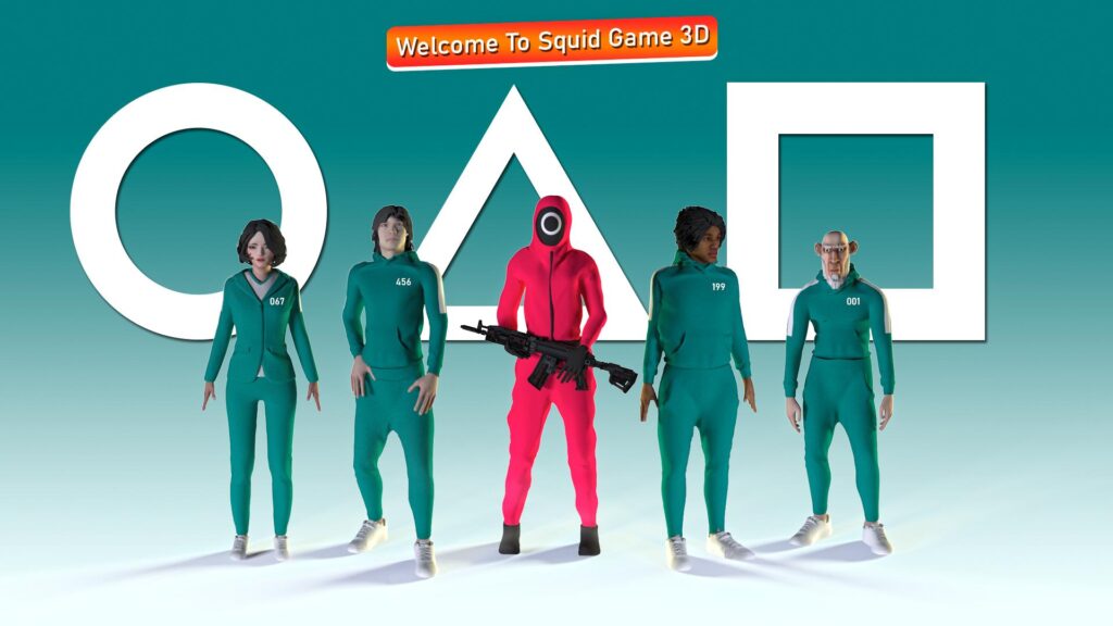 Squid Game 3D Mod APK OBB