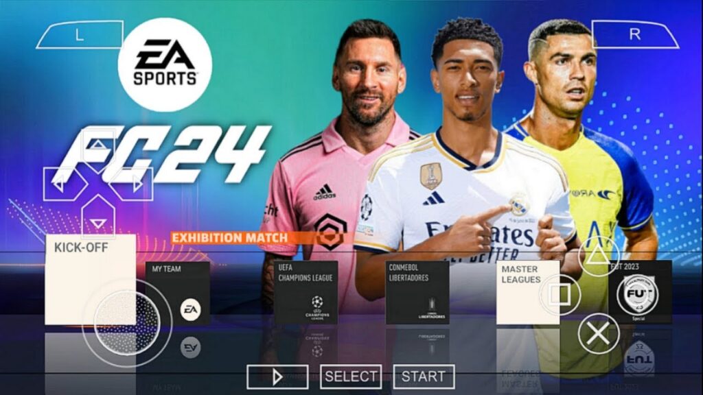 Télécharger FIFA 24 PPSSPP Android Offline best graphics ps5 originale complète FIFA 24 ppsspp Android offline