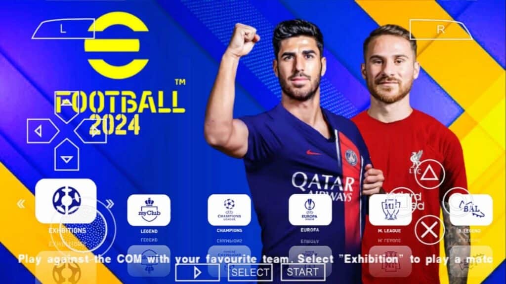 Télécharger eFootball PES 2024 PPSSPP ISO eFootball PES 2024 PPSSPP ISO