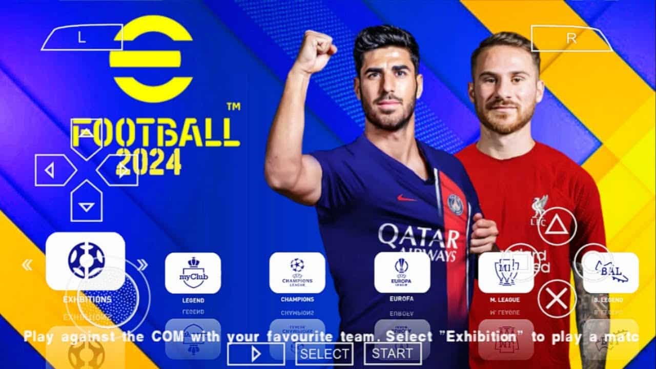 eFootball PES 2024 PPSSPP ISO