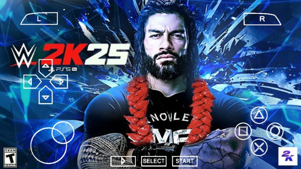 WWE 2K25 PPSSPP - PSP ISO sur Android Offline