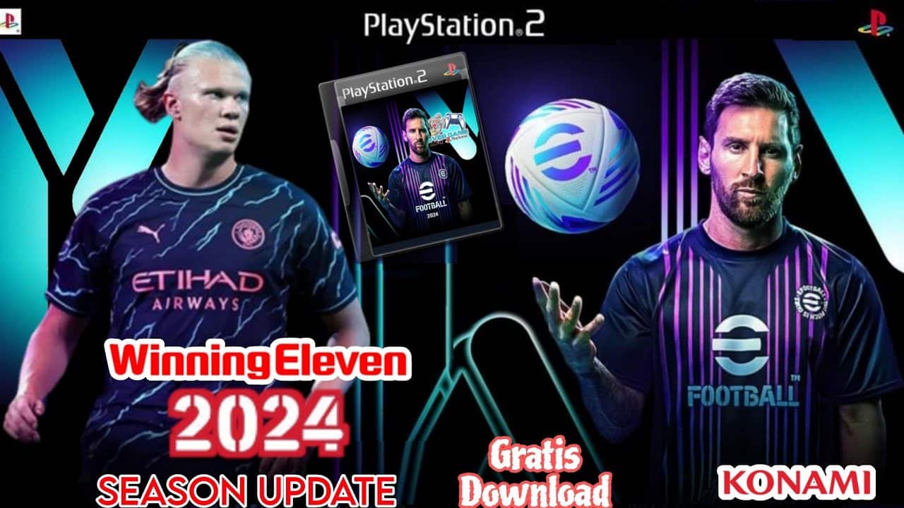 Winning Eleven 2024 PS2 ISO (WE 2024) PS2 ISO PLAYSTATION 2